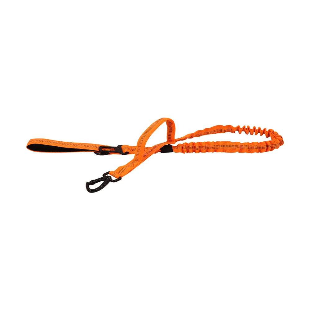 Military Dog Leashes- Adjustable Leash- Quick Release Elastic Rope With 2 Control Handle For Small/Medium Dogs-Collars/Leashes