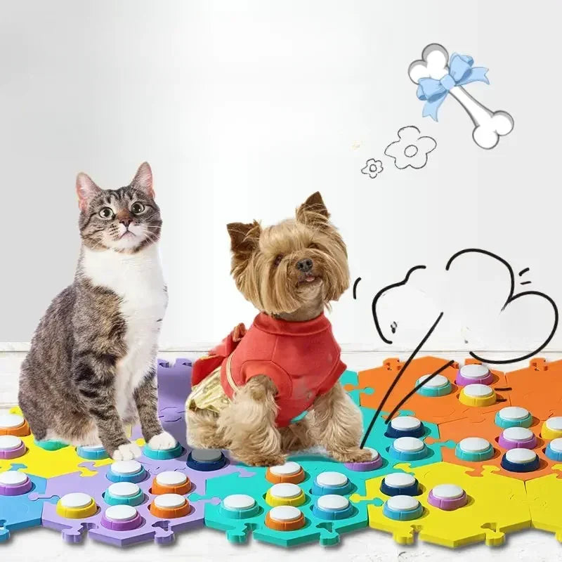 Dog Talk-Communication Buttons- Voice Recorder Training- Ringing Voices- Clickers-Training