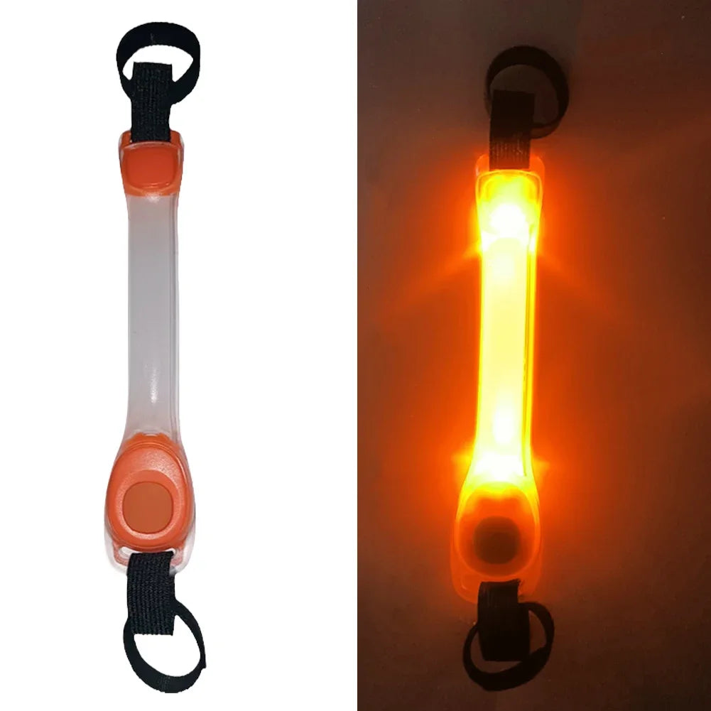 Waterproof Dog Anti-Lost Safety Glowing Collar-Multi-Color Pendants-Outdoor- LED Light Strip- Night Visibility-Collar/Leashes