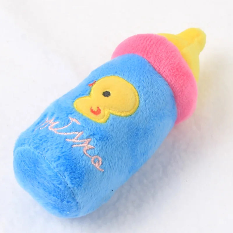 1PC Puppy Dog Plush Squeaky Toys for Small Medium Dogs -Aggressive Chewers-Dog Toys