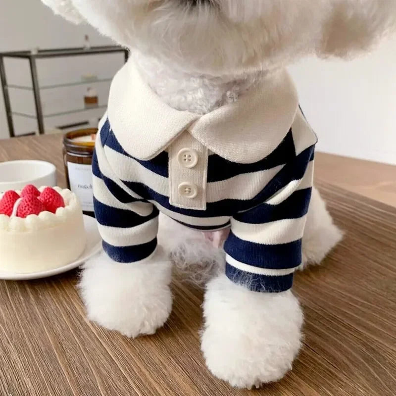 New Summer Dog Polo Shirt- Cool Clothes- Soft- Breathable- Sizes XS to 2XL-Costumes/Apparel