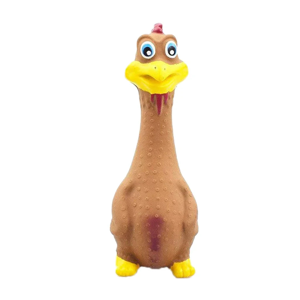 Duck Chicken Dog Toy- Creative Shrilling Squeeze Sound Screaming Chicken Toys - Chew Toy