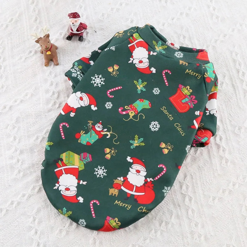 Christmas Dog Clothes- Winter Pet Clothing -Sweaters -size XS- 4XL