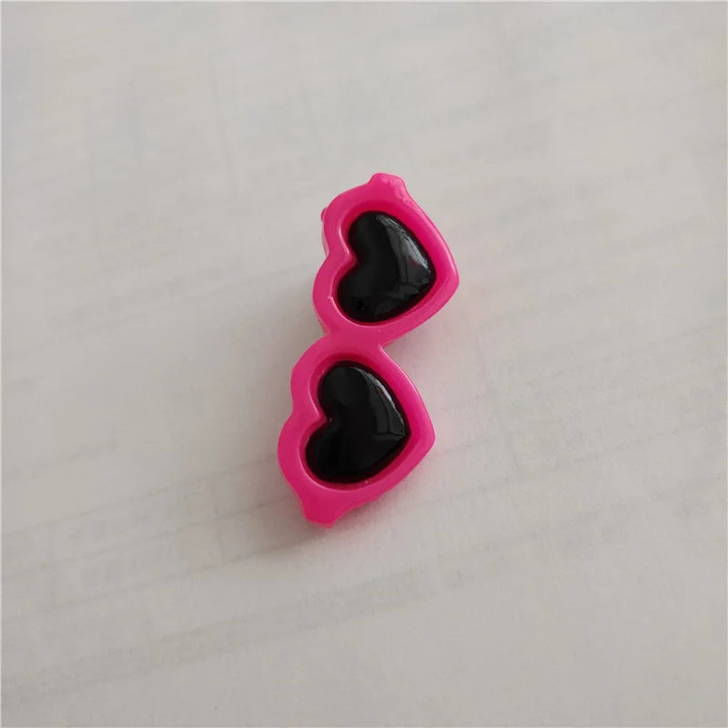 New Pet Lovely Heart Sunglasses- Hairpins Dog Bows Hair Clips for Puppy/Dogs-Pet Accessories