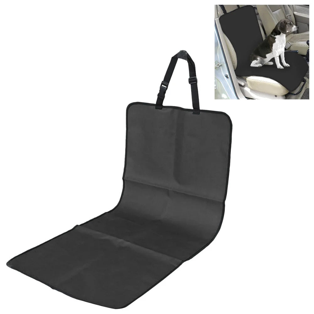 Foldable Car Pet Seat Pad Waterproof Dirt Resistant Solid Color Cars Rear Seats Cushions Pet Cat Dog Carrier Mat Seat Cover