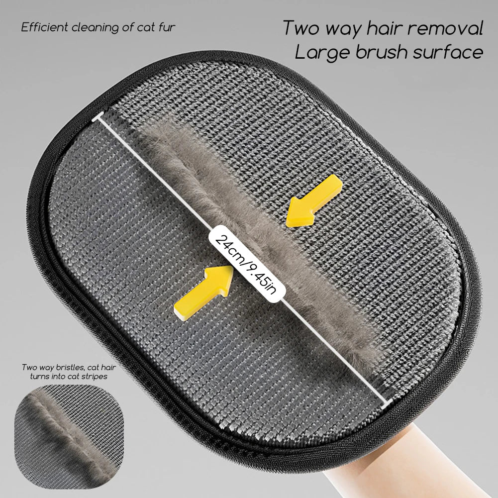 Double Sided Grooming Gloves For Pets- Multipurpose Fur Catchers For Dogs-Pet grooming
