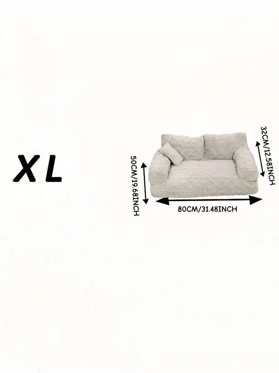 All-Season Pet Sofa Bed-Washable-Multi-Functional-Sizes S-2XL-Beds & Blankets