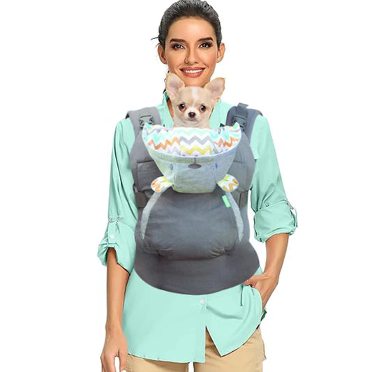 Ergonomic Pet Carrier for dogs- fashion designer front pack carrier for dogs
