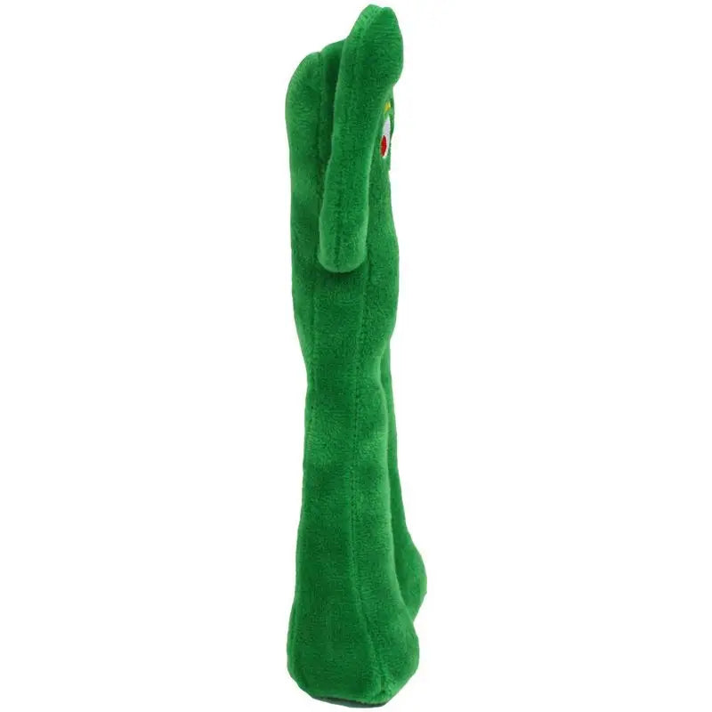 Gumby Plush Dog Toy with Squeaker for Puppy Small Medium Dogs- Soft Cuddle Chew -Fetch Play- Non Aggressive Chewers