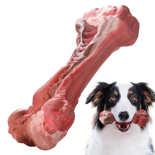 MASBRILL Dog Toys Aggressive Chewers small, Medium and Large Dogs Bone-Shaped Indestructible Dog Toys Nylon Interactive Dog Toys Teeth Cleaning
