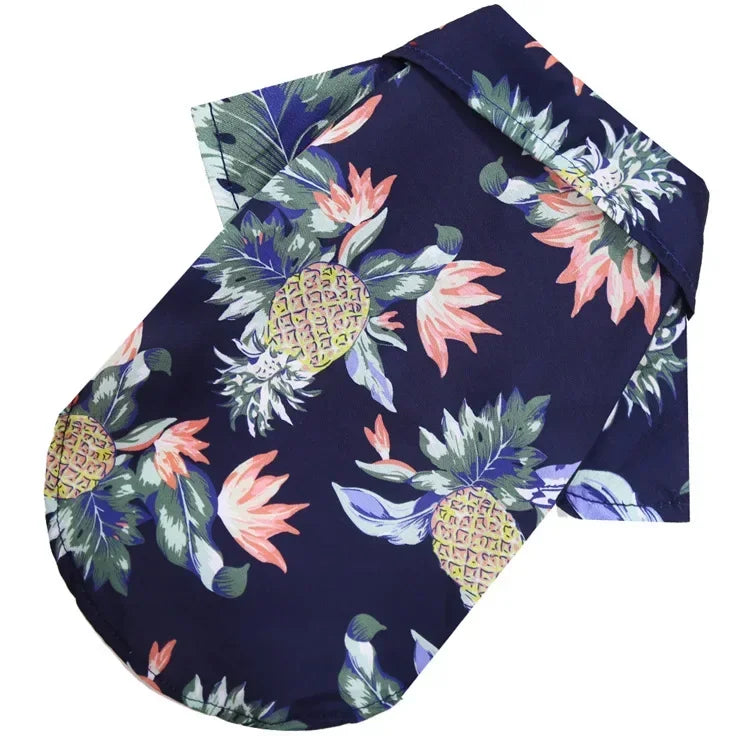 Hawaiian Style Pet Dog Clothe- Summer Sand Beach Dog Shirts- Sizes XS-2XL-Costumes/Apparel