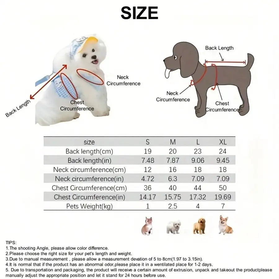 Adorable Hoodie Dog Harness Leash Set- Adjustable- Washable- Sizes S to XL-Collars/Leashes