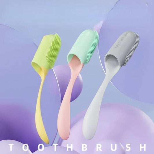 Pet Silicone Tooth Cleaning Care Finger Wrap Cat Dog Oral Cleaning Toothbrush Tool