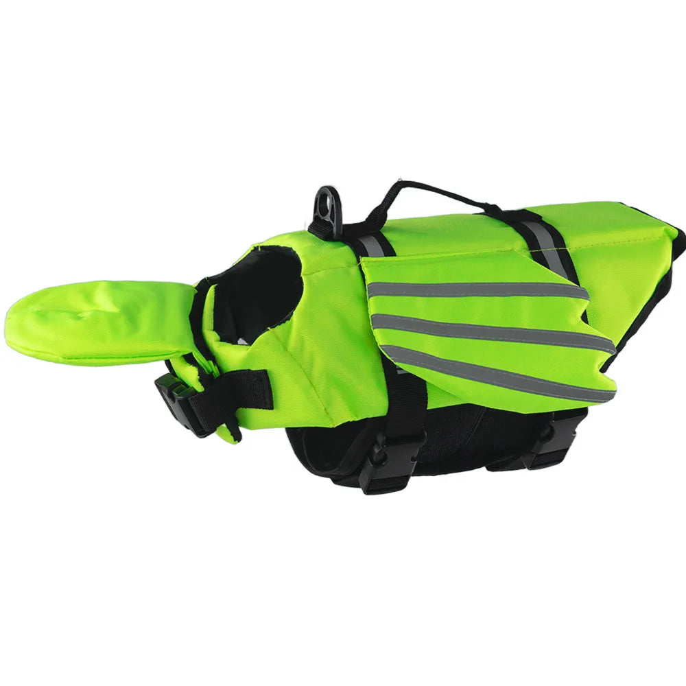 Dog Life Jacket- Reflective- Adjustable- Swimwear Safety Vest -Buoyancy Pet Life Jacket-Pet Accessories