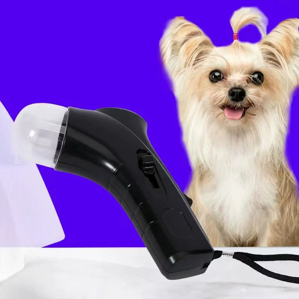 Portable Interactive Treat Dispenser Launcher Gun- Pet Treat Launcher- Pet Snack Catapult Launcher for Dog Cat Exercise Training
