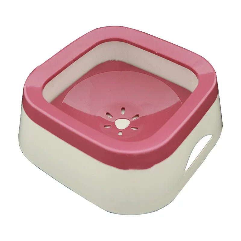Anti-splash Water Bowl For Dogs- 1L Large Capacity Drinker-Pet Bowl/Feeding