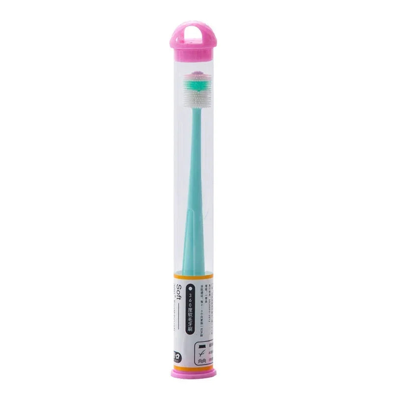 Dog Toothbrush 360 Degree Soft Silicone Oral Hygiene Easy To Handle Deep Clean Dog accessories