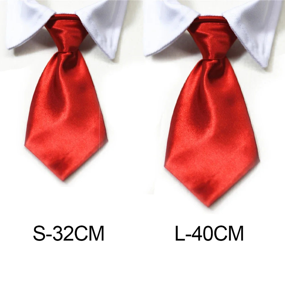 Pet Formal Necktie- Suit for Small -Medium Dogs-Costumes/Apparel