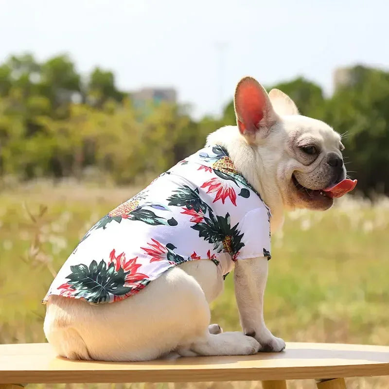 Hawaiian Style Pet Dog Clothe- Summer Sand Beach Dog Shirts- Sizes XS-2XL-Costumes/Apparel
