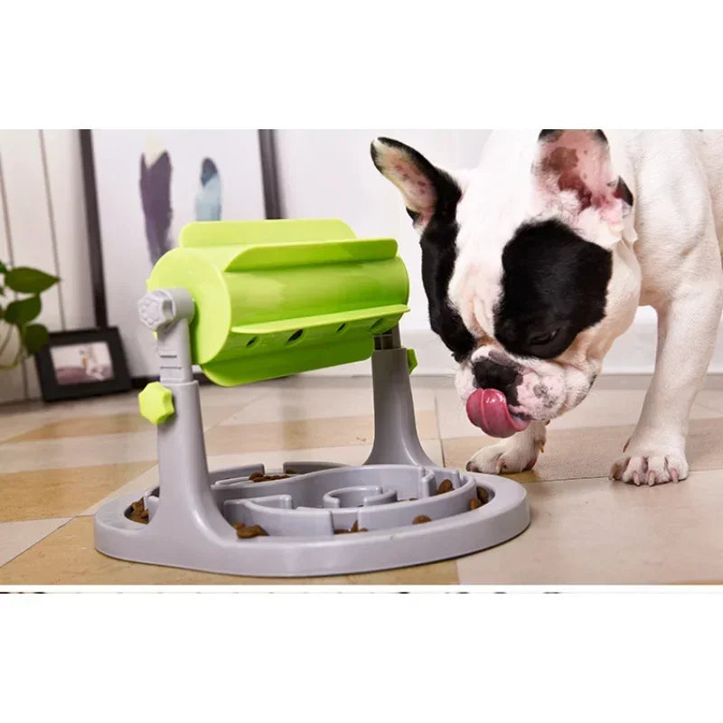 Dog Puzzle Roller Missing Food Toy, Feeding Interactive Toy