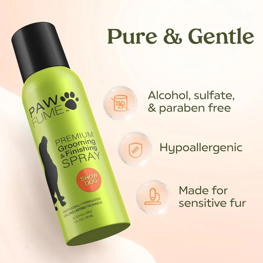 Dog Perfume Spray- Long Lasting Scent for Grooming- Show Dog-1-Pack – Hypoallergenic- Alcohol-Free- Detangling Formula- Moisturizing Pet Cologne-Pet Grooming