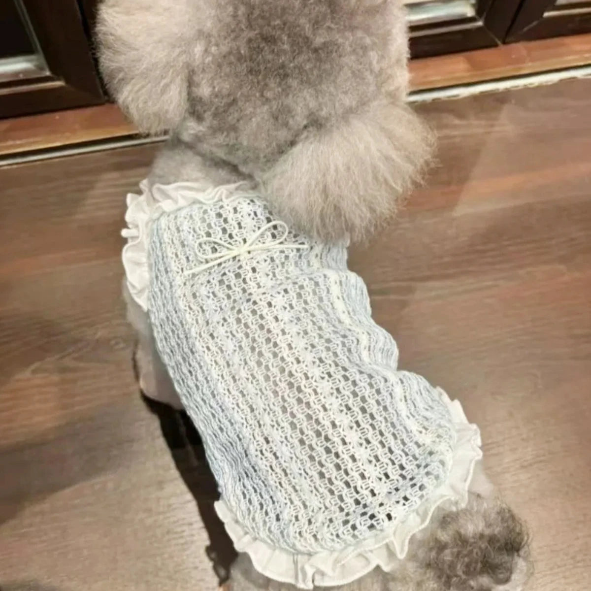 Sleeveless Lace Dog Clothes- Summer Cooling- Soft-Sizes S-XL-Costumes/Apparel