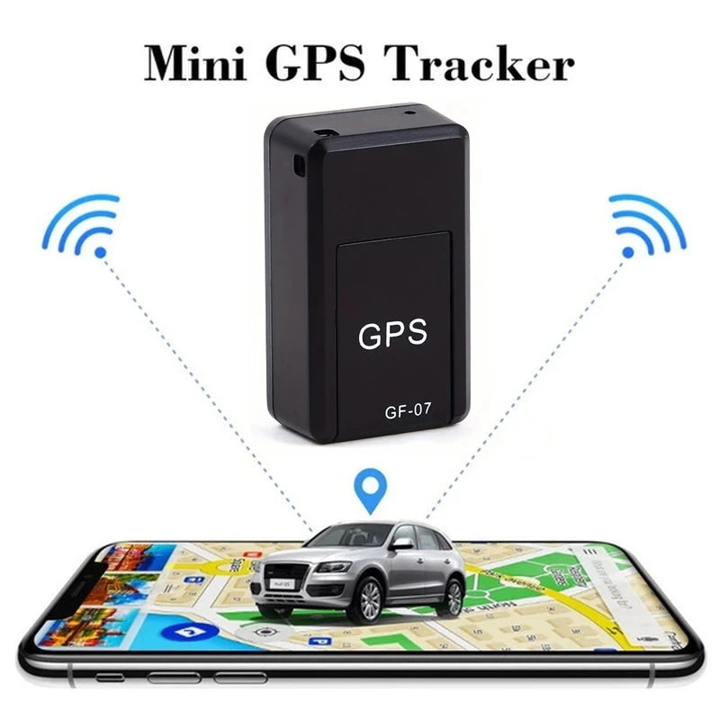 GF07 Magnetic Mini GPS Tracker -Real-Time Locator -Car- Pets-Kids- Compact- Portable GPS Locator- Position APP-Pet Accessories