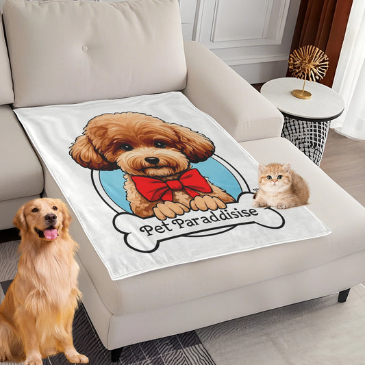 Dog Bed Mat Blanket -Soft Fluffy Pet Blanket- Travel Mat  Comfortable Blanket
