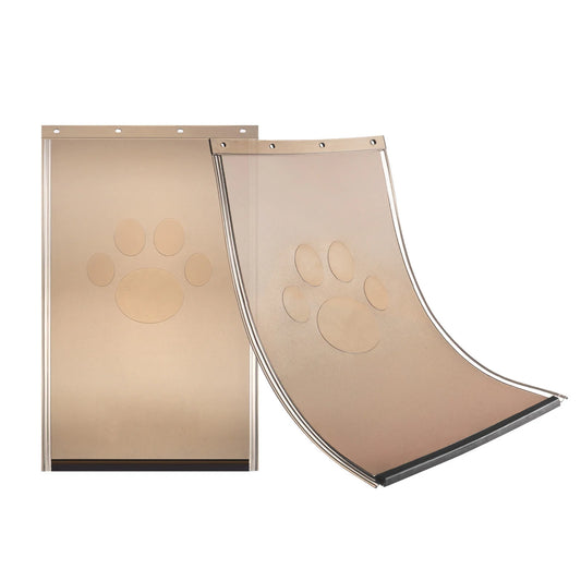 SucceBuy Pet Door Replacement Flap -Compatible with Flap Pet Doors Magnetic Strip Weather-proof Thickened PVC Replacement Flap