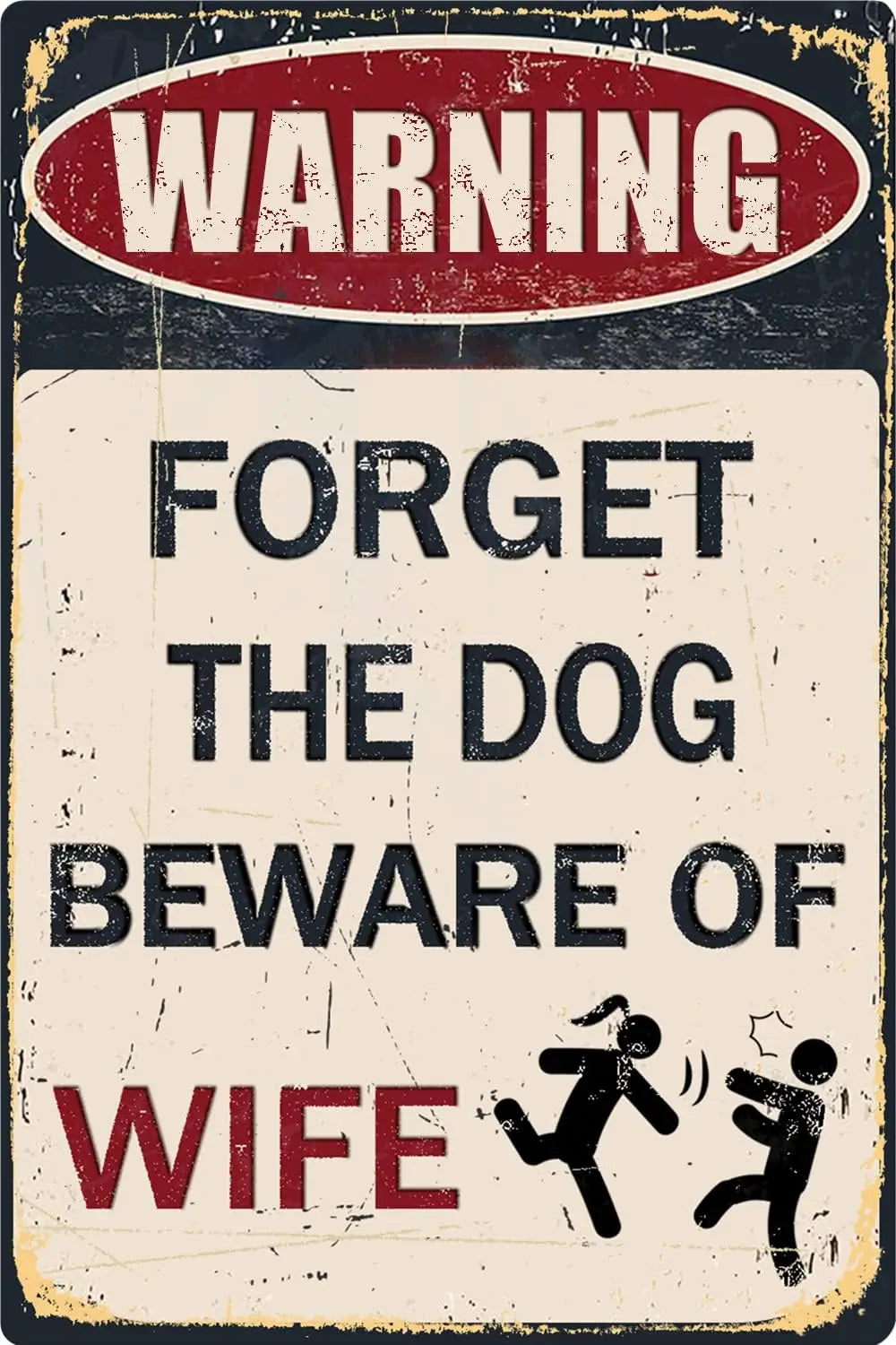 Funny Metal Garage Signs-Fence Office Wall Decorations-Pet Accessories