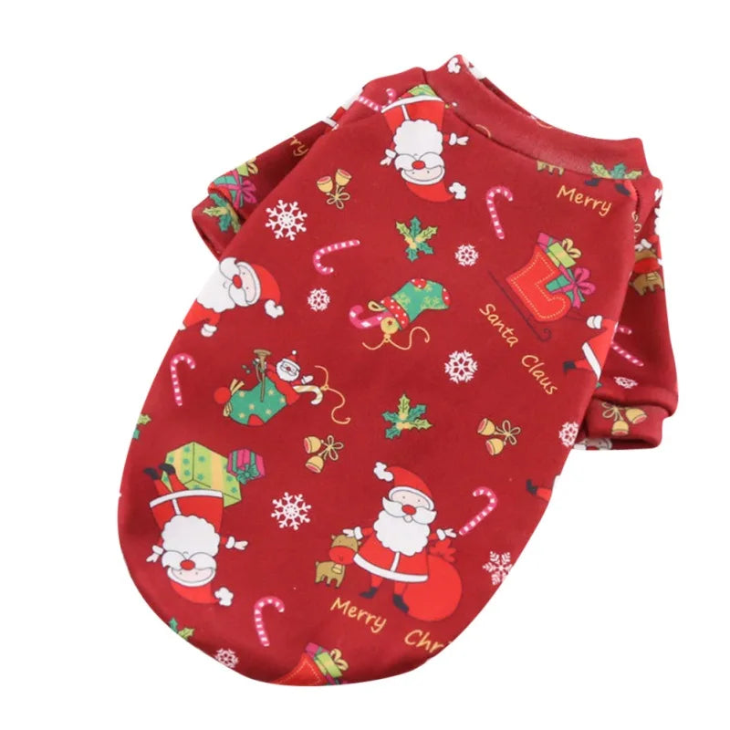 Christmas Dog Clothes- Winter Pet Clothing -Sweaters -size XS- 4XL