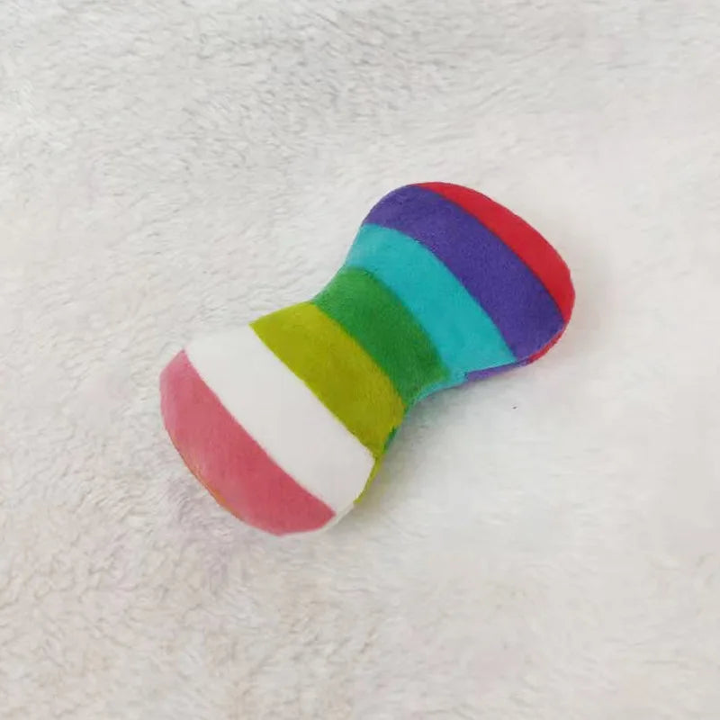 1PC Puppy Dog Plush Squeaky Toys for Small Medium Dogs -Aggressive Chewers-Dog Toys