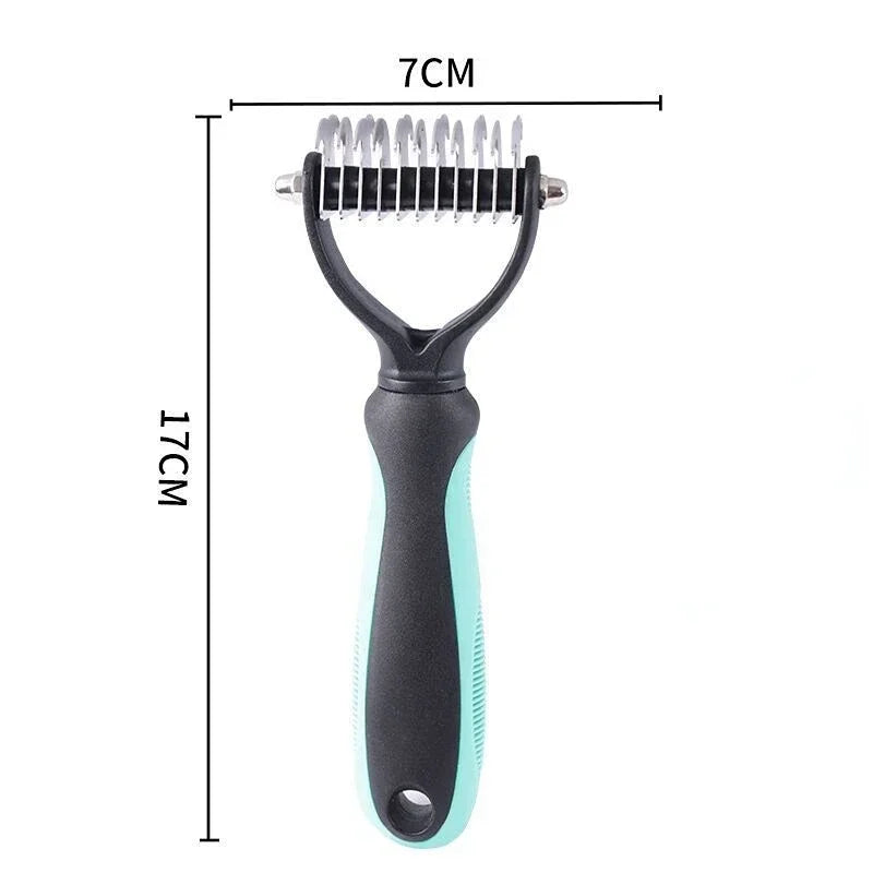 Pet Comb- Hair Remover Grooming Tools- Detachable Clipper-Pet Grooming