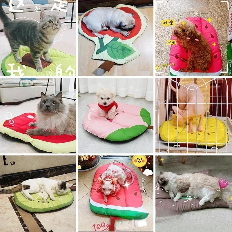 Dog Cooling Summer Pad- Breathable Washable Ice Pad for Pets