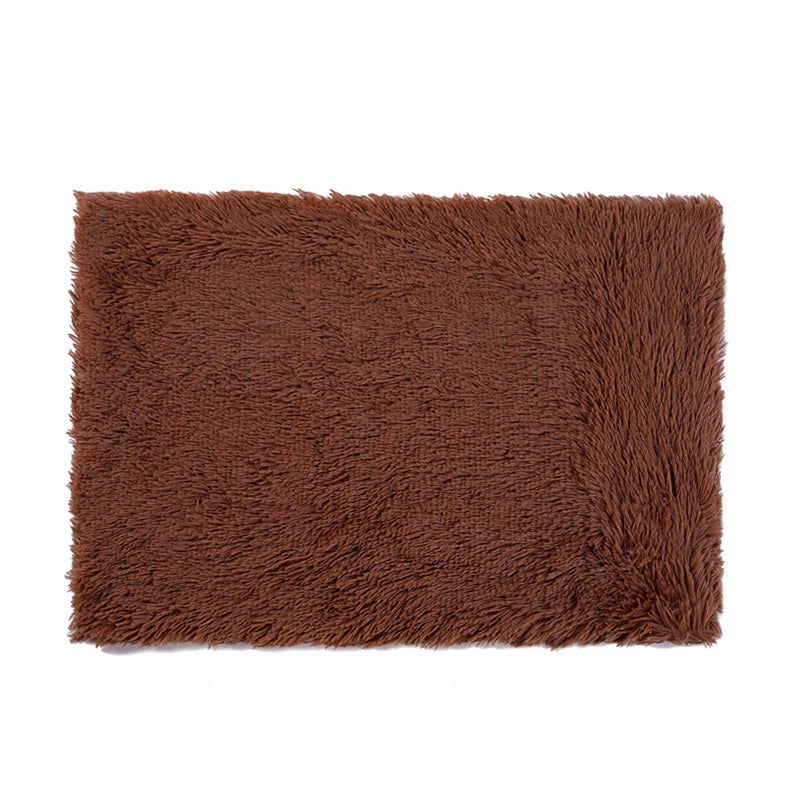 Super Soft Fleece Fluffy Pet Blankets- Extra Warm-Breathable- for Small Medium Large Dogs-Beds & Blankets