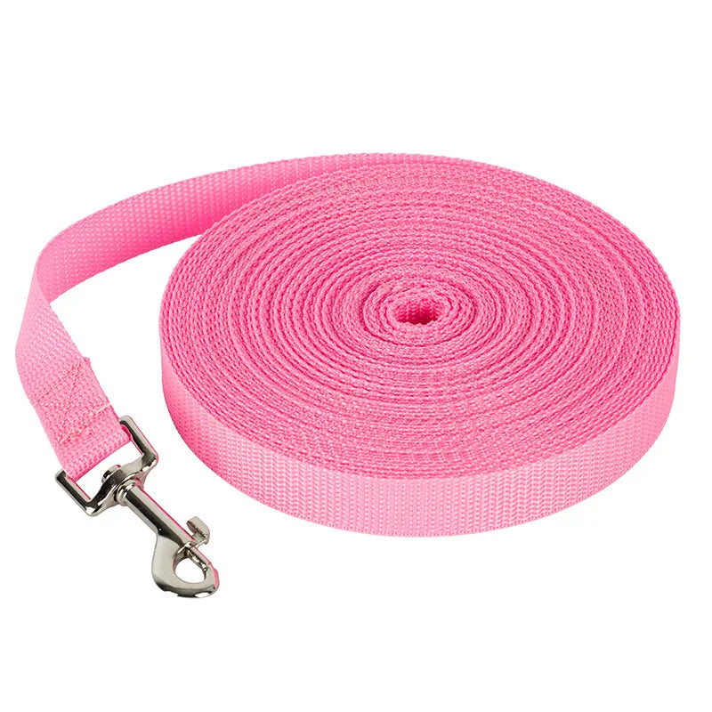 4ft-100ft Nylon Dog Leash Long Leash for Dogs-Extended Control Dog Leashes- Collars/Leashes