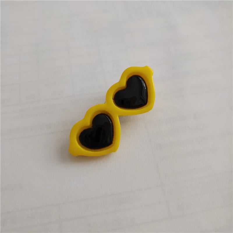 New Pet Lovely Heart Sunglasses- Hairpins Dog Bows Hair Clips for Puppy/Dogs-Pet Accessories