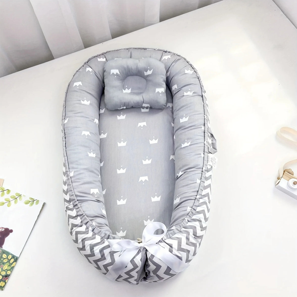 2 Side Reversable Pet Beds- For Small & Medium Dogs- Washable-Comfortable-Breathable-Memory Foam -Beds & Blankets