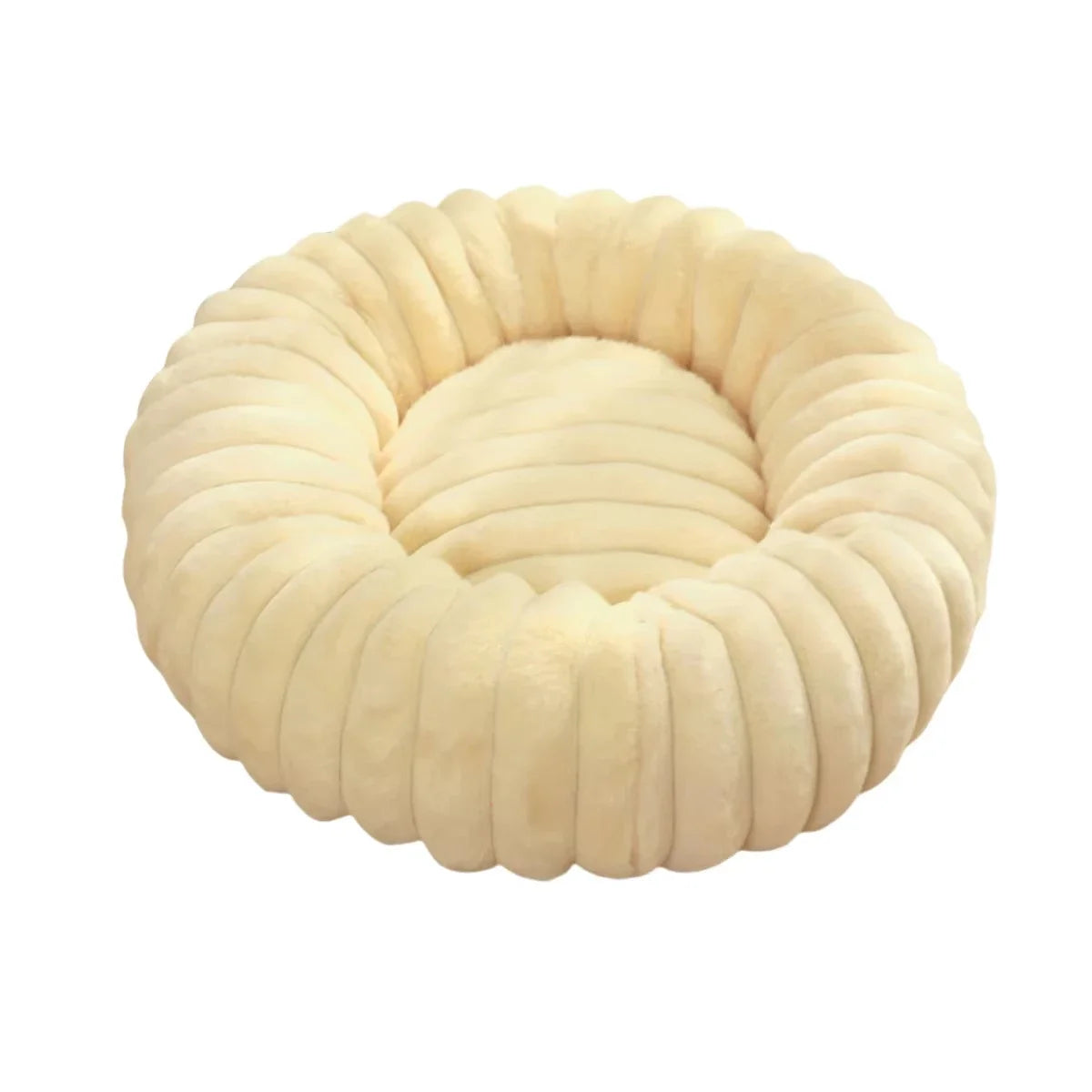 40-70cm Round Pet Bed for Dog-Super Soft Long Plush Dog Bed-House for Medium Dogs-Beds & Blankets