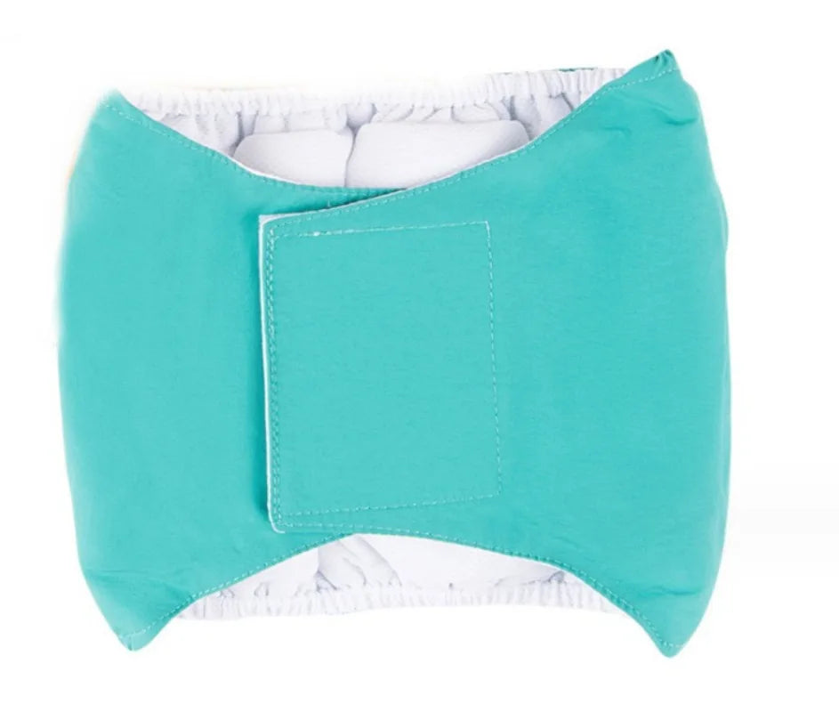 Reusable Male Dog Belly Bands- Washable- Adjustable Diapers- Anti-Mating-Estrus Safety Pants with Absorbent Layer-Sizes XS-XL-Pet Grooming