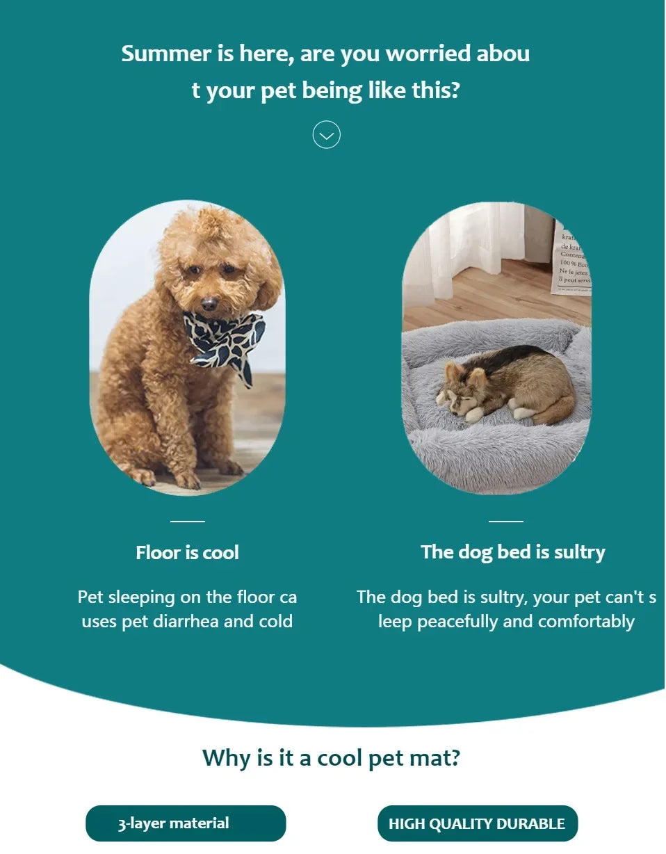 Dog Cooling Mat-Summer-Sizes S to 2XL-Pet Accessories