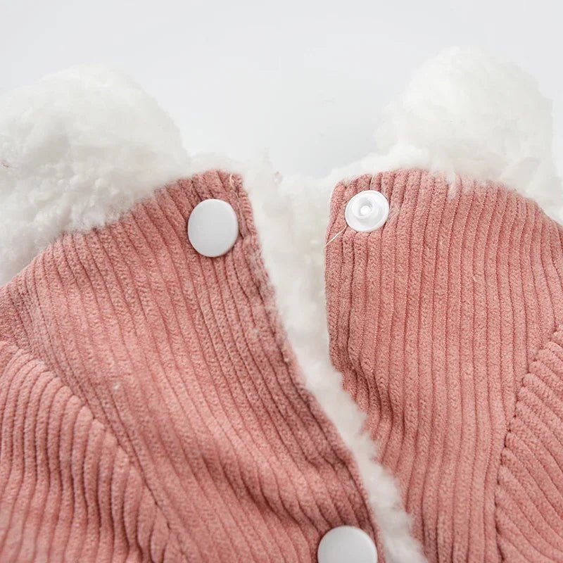 Autumn Winter Dog Jacket For Small Medium Dogs -Warm Coat Jacket- Thicken Fleece Coat