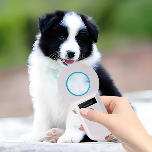 Handheld Animal Pet Microchip Reader- EMID FDX-B(ISO11784/85) RFID EMID Micro Chip Scanner -Pet Tag Scanner for Pets