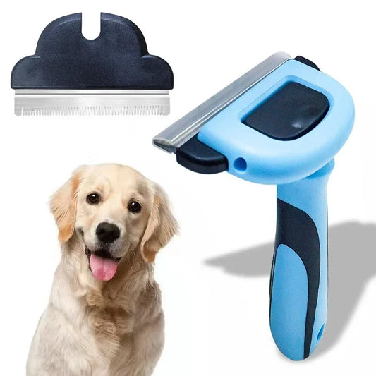Pet Comb- Hair Remover Grooming Tools- Detachable Clipper-Pet Grooming