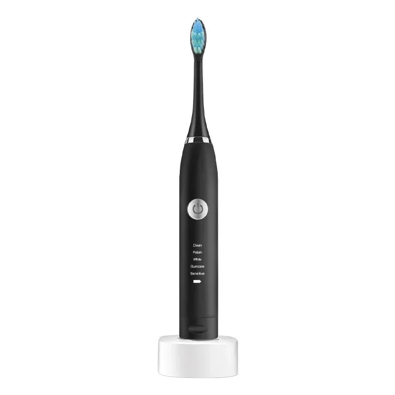 USB Electric Pet Replacement Rechargeable Toothbrush Electric Dog Cleaning Cat Brush with Tool Head