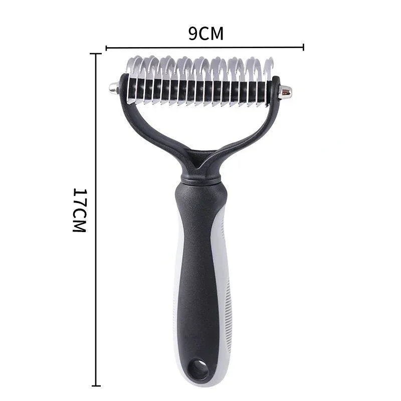 Pet Comb- Hair Remover Grooming Tools- Detachable Clipper-Pet Grooming