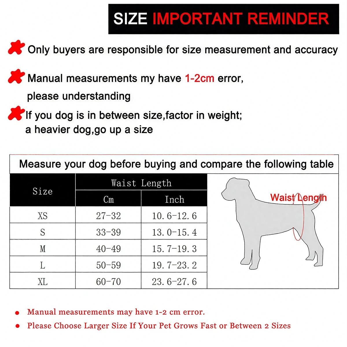 Washable Female Dog Diapers- Adjustable- Pet Physiological Pants- Reusable- Leakproof-Sizes XS-XL Dogs-Pet Grooming