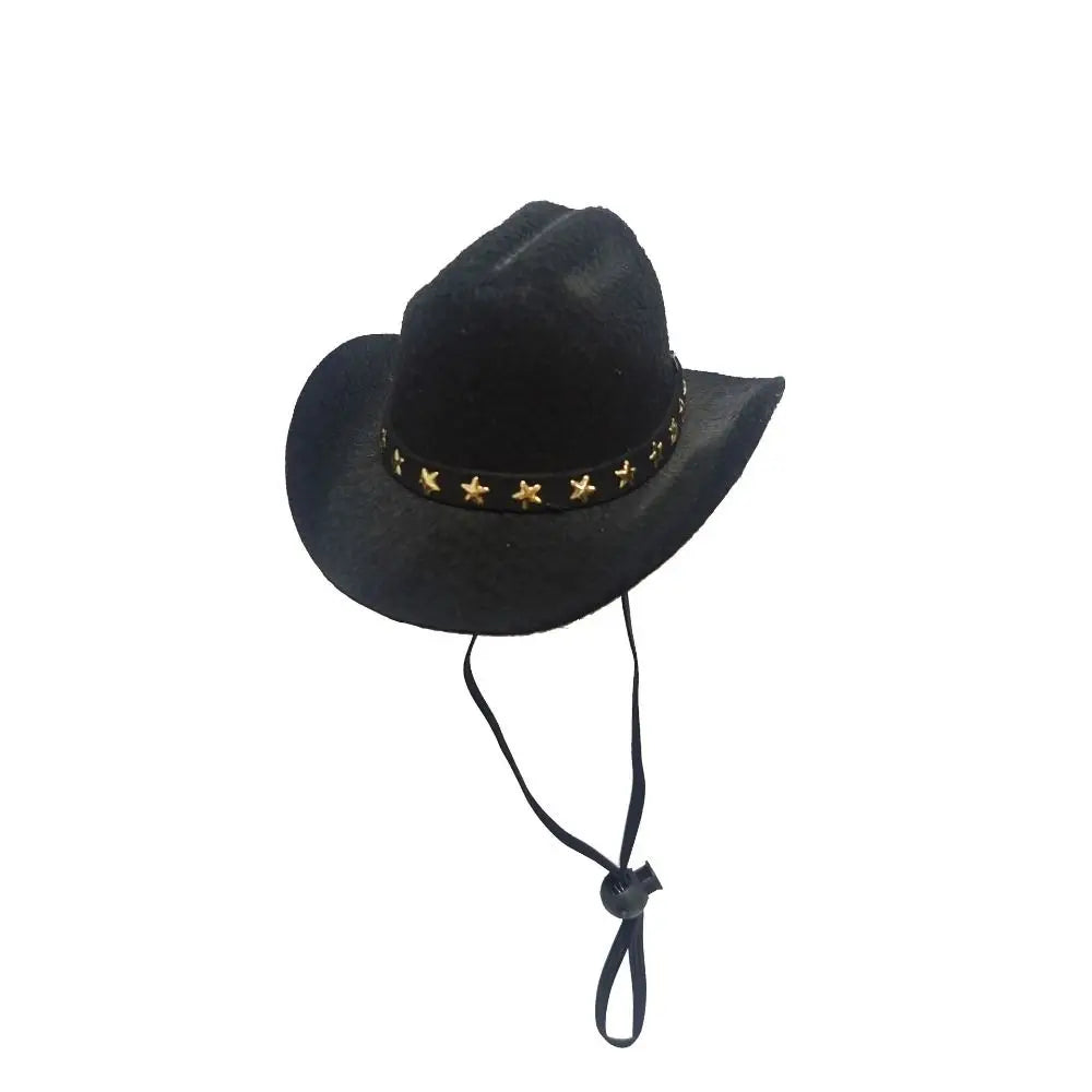 Adjustable Cowboy Dog Hat- Outdoor  Pet Accessories Dogs Headwear