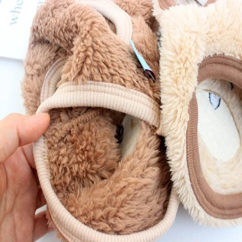 Teddy Fleece Fur Dog Sweaters Vest- Autumn Winter Warm Clothes Costume