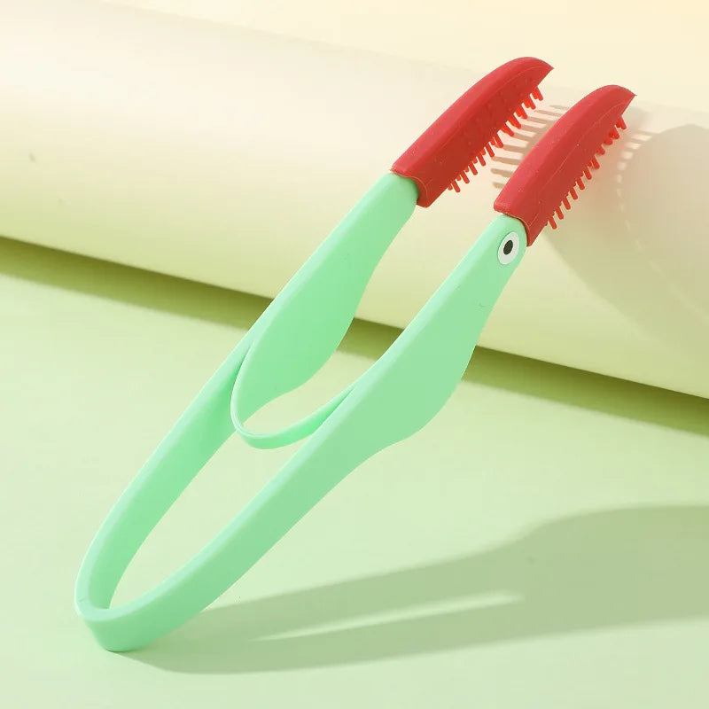 Soft Silicone Cat Dog Tear Marks Brush- Eye Cleaning Combs- Eye Excrement Remover-Pet Grooming